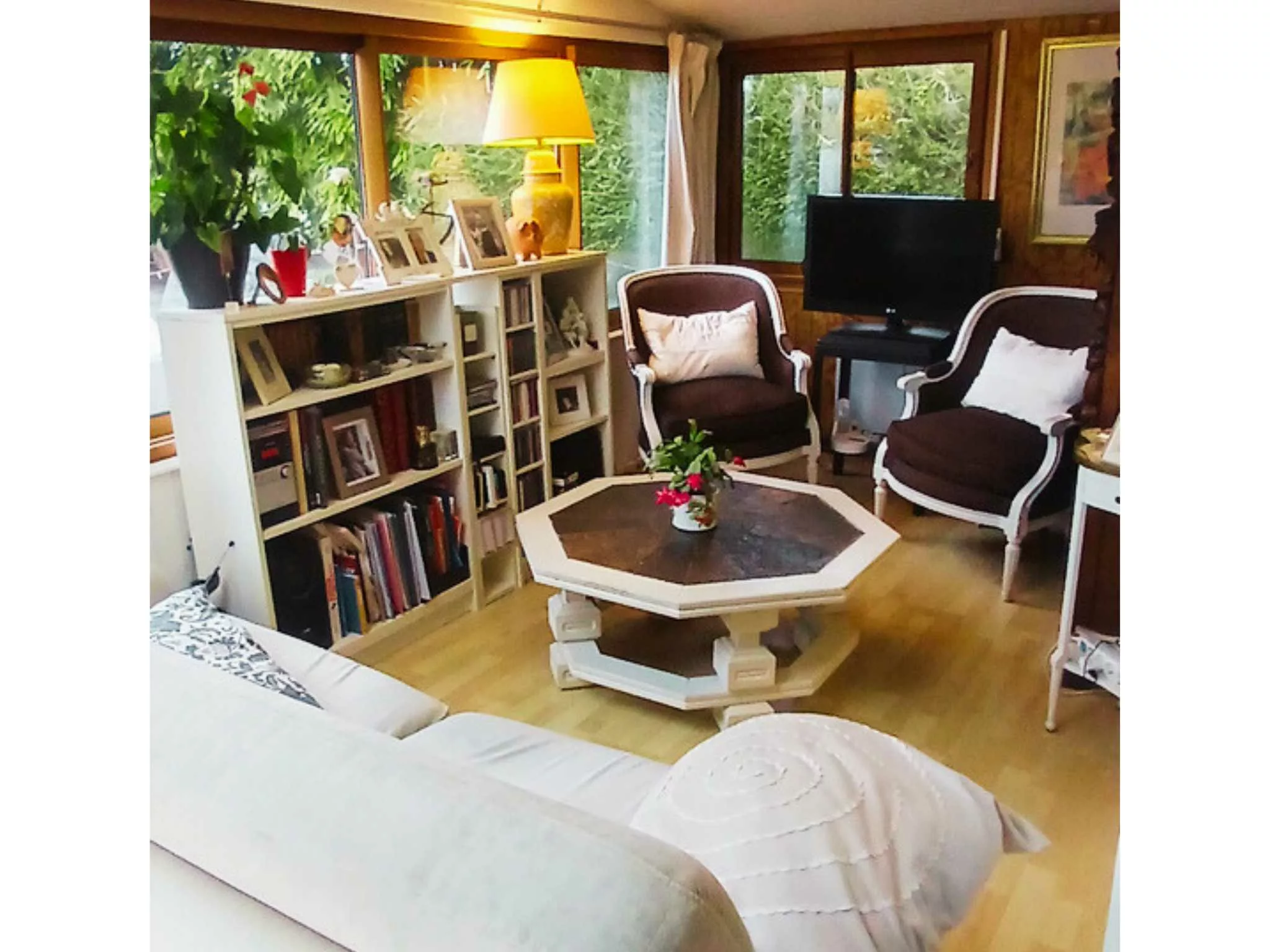 salon salle maison plain-pied Héricy rénovée