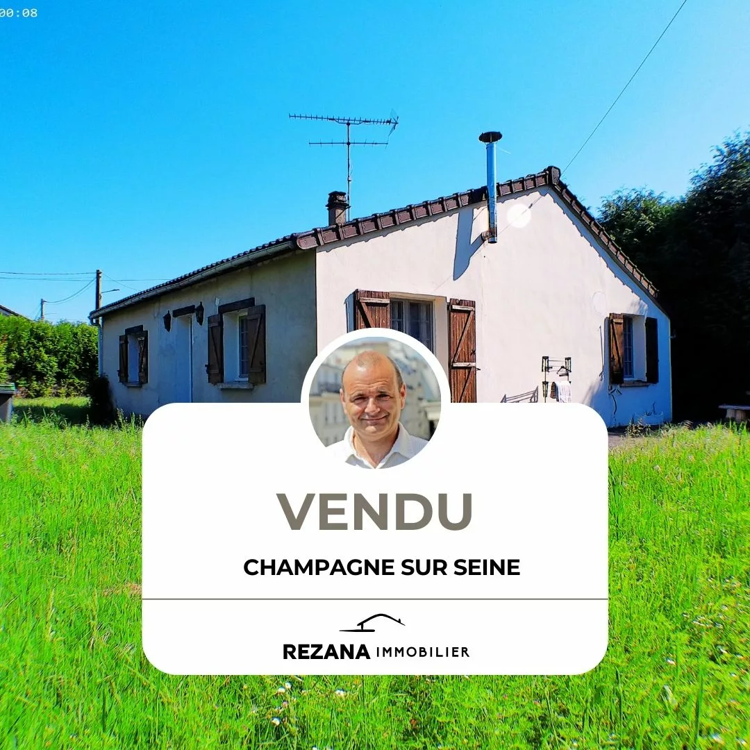 maison de plain-pied à vendre à Champagne-sur-Seine, immobilier sud 77