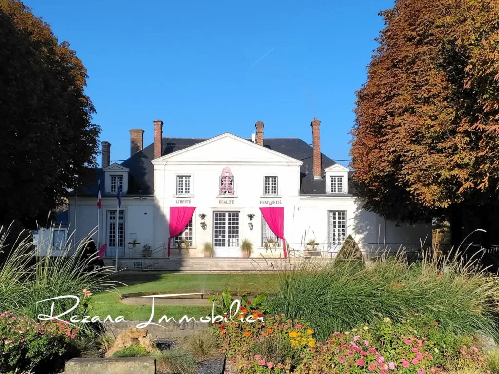 Photo du château d’Héricy, mairie et patrimoine immobilier du village en Seine-et-Marne