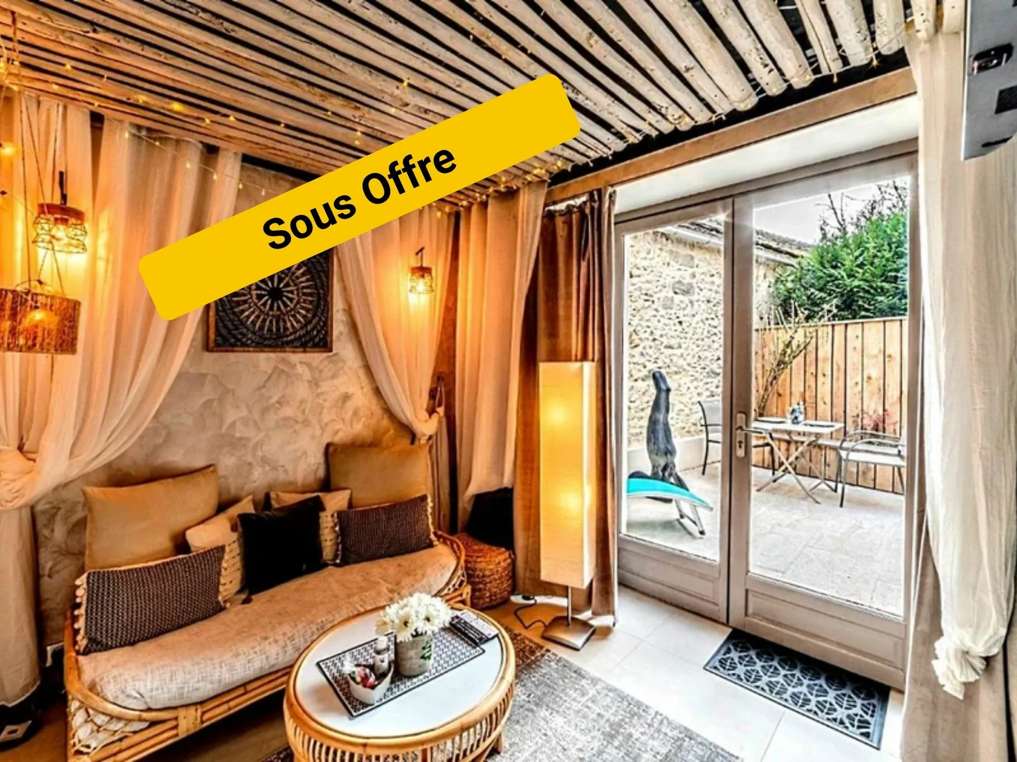 Séjour lumineux d’une maison à HERICY, agence immobilière Héricy Samoreau Vulaines-sur-seine