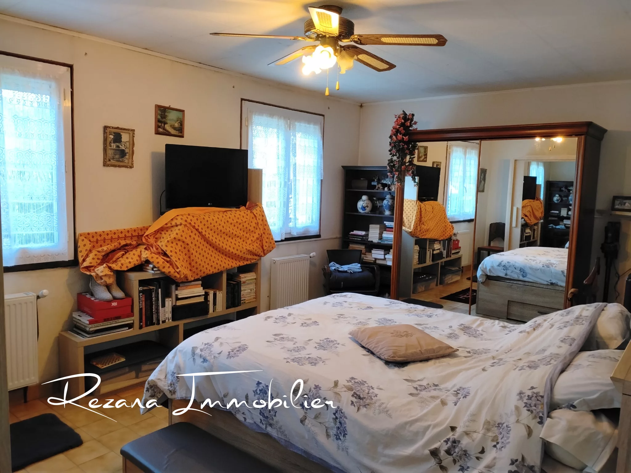 Chambre spacieuse d’environ 18,5 m² dans une maison de plain-pied à Machault