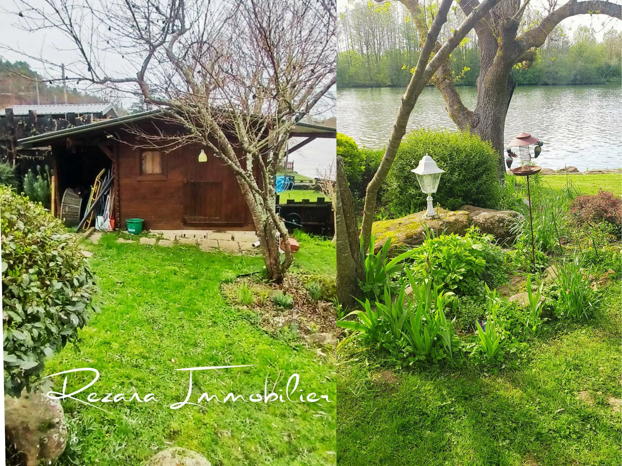 abri de jardin chalet bord de Seine Héricy