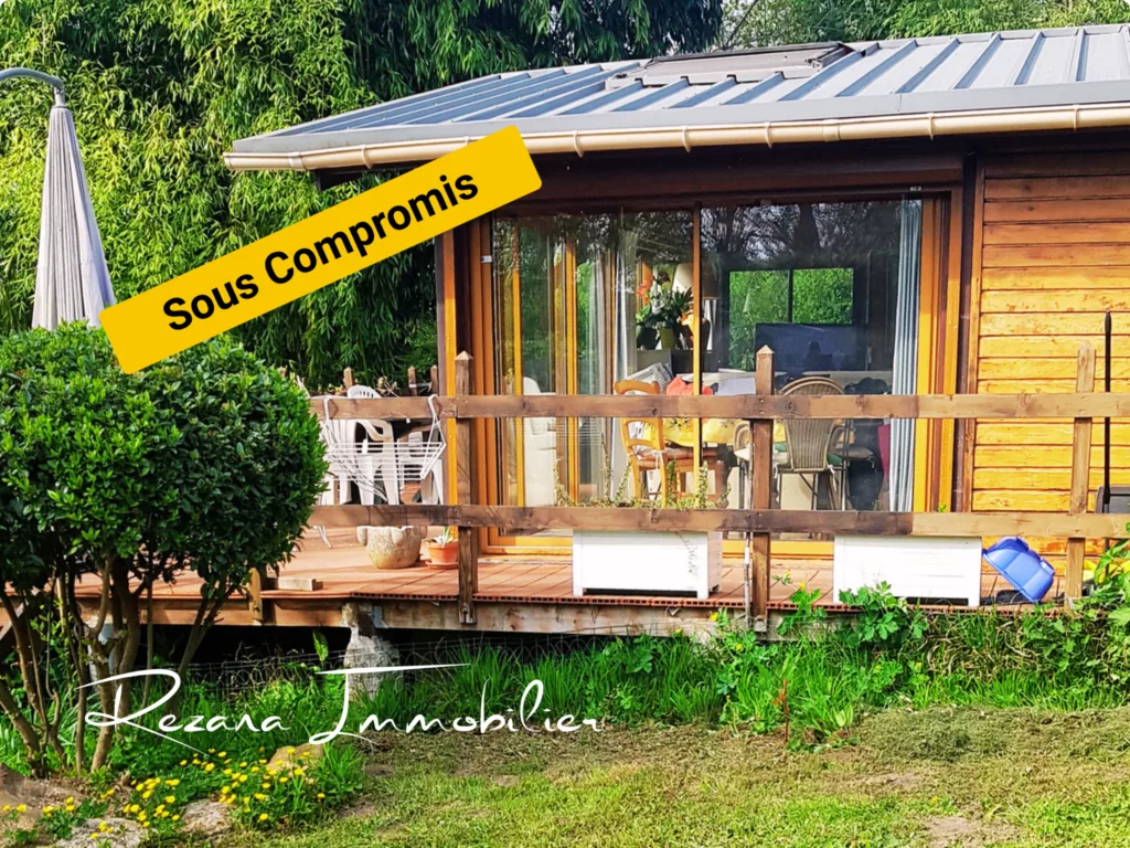 maison plain-pied 45 m² Héricy accès direct Seine