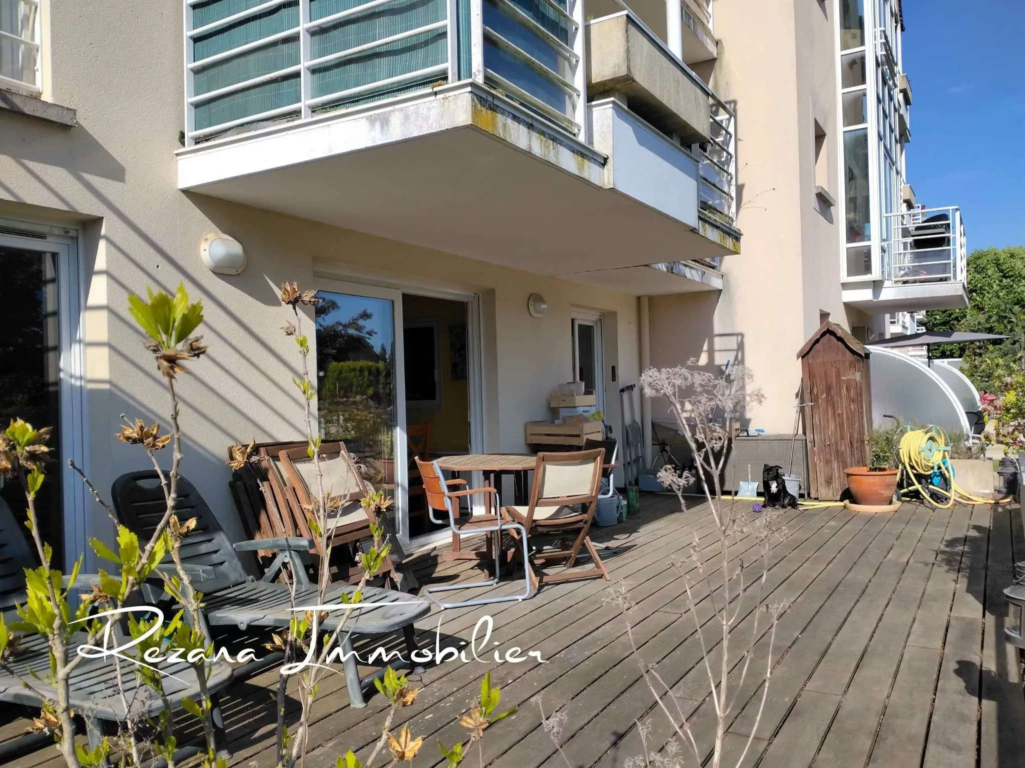 Terrasse de 40 m² de l’appartement à Melun