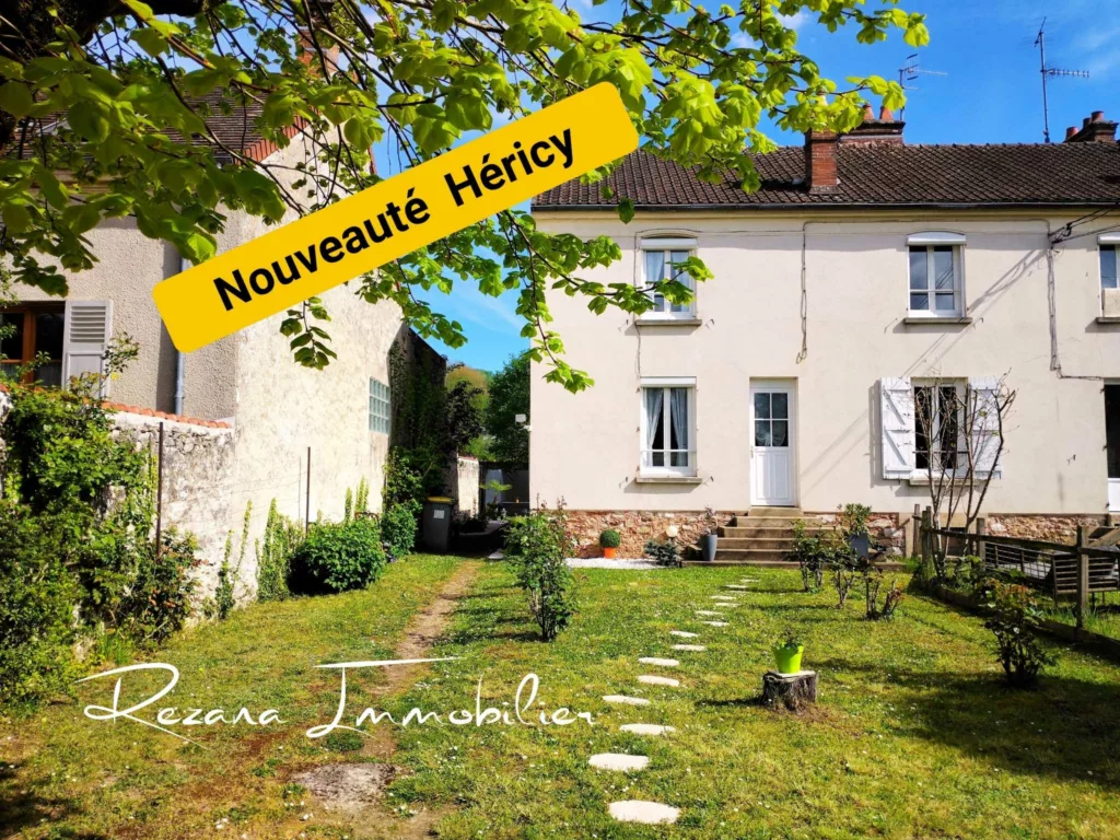 façade maison à vendre Héricy centre rénovée