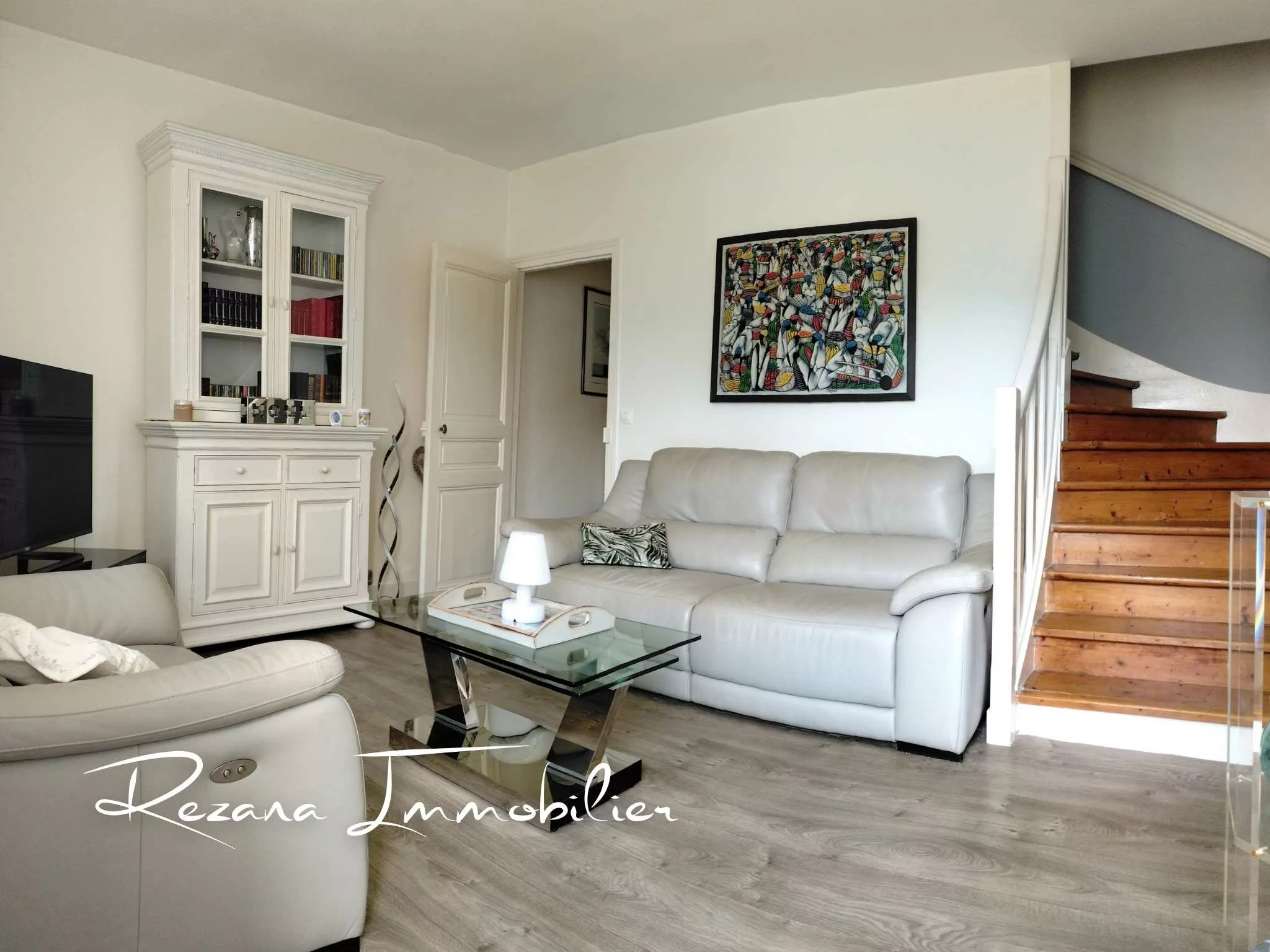 salon maison à vendre Héricy centre lumineux