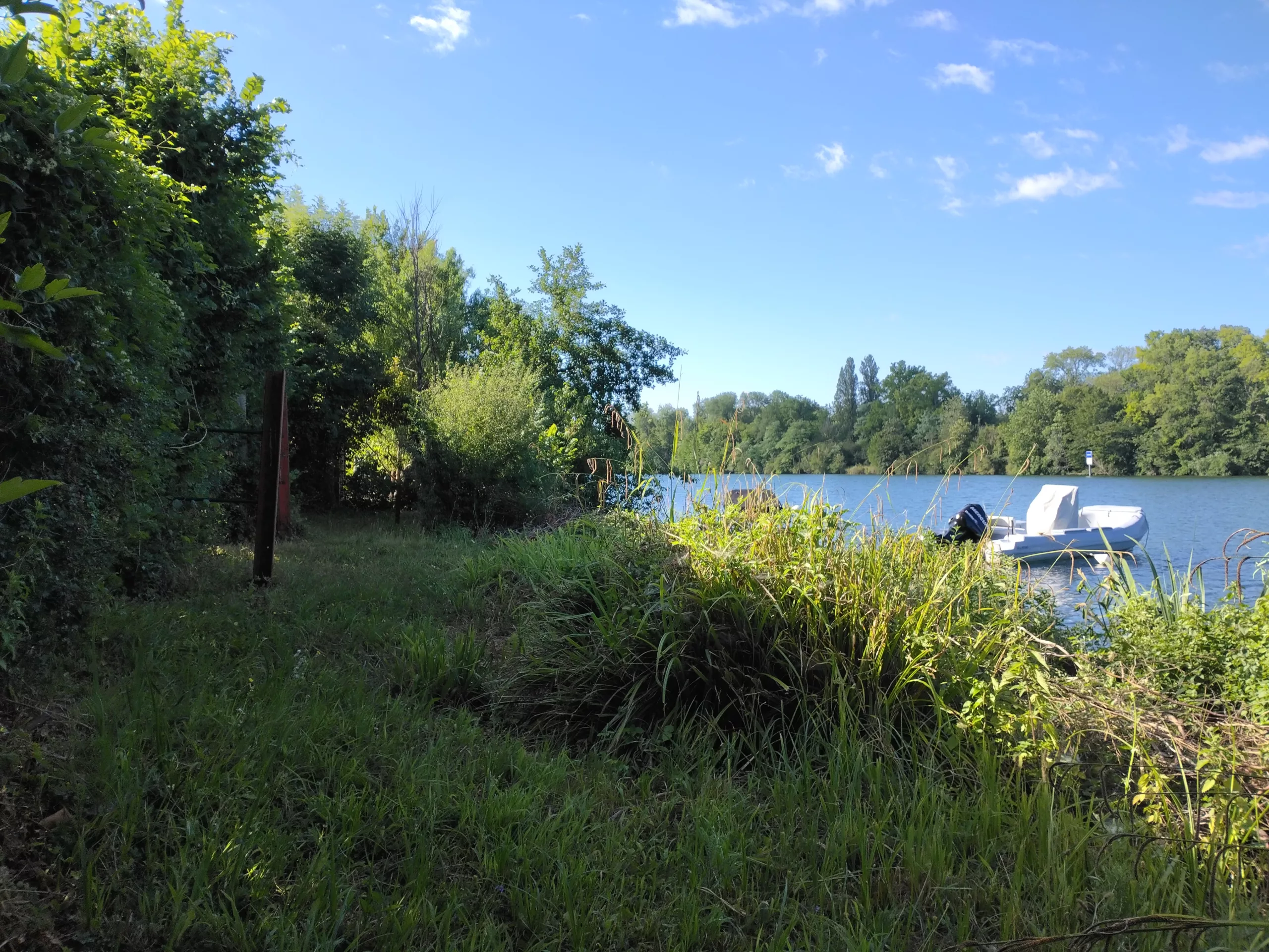 Berge privative de 137 m² en bord de Seine à Fontaine-le-Port